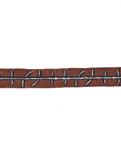 Spirit Halloween Burlap Scarecrow Choker Necklace -HALLOWEEN COSTUMES Sales 01403740 c