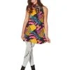 Spirit Halloween Adult Colorful Patchwork Sally Dress - The Nightmare Before Christmas -HALLOWEEN COSTUMES Sales 01508662 a