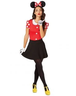 Spirit Halloween Adult Minnie Mouse Costume Kit - Disney