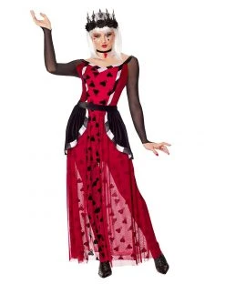 Spirit Halloween Adult Twisted Queen of Hearts Costume