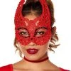 Spirit Halloween Devil Lace Eye Mask 1 Spirit Halloween Devil Lace Eye Mask -HALLOWEEN COSTUMES Sales 01588425 a