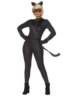 Spirit Halloween Adult Cat Noir Costume - Miraculous Ladybug