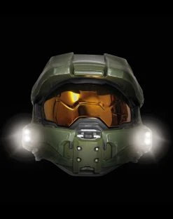 Spirit Halloween Kids Master Chief Light-Up Helmet Deluxe - Halo -HALLOWEEN COSTUMES Sales 07651862 e